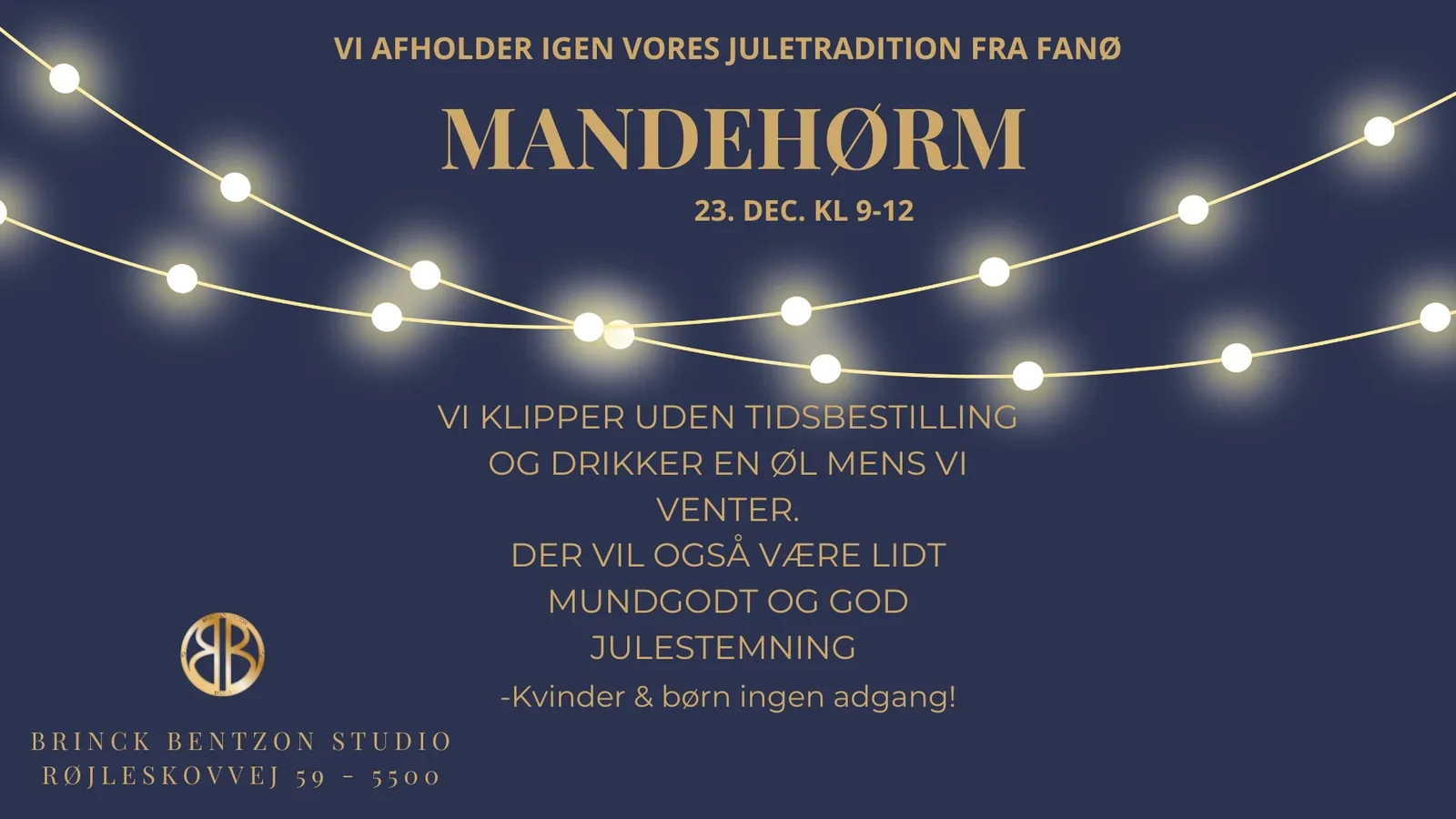 Mandehørm hos Brinck Bentzon Studio