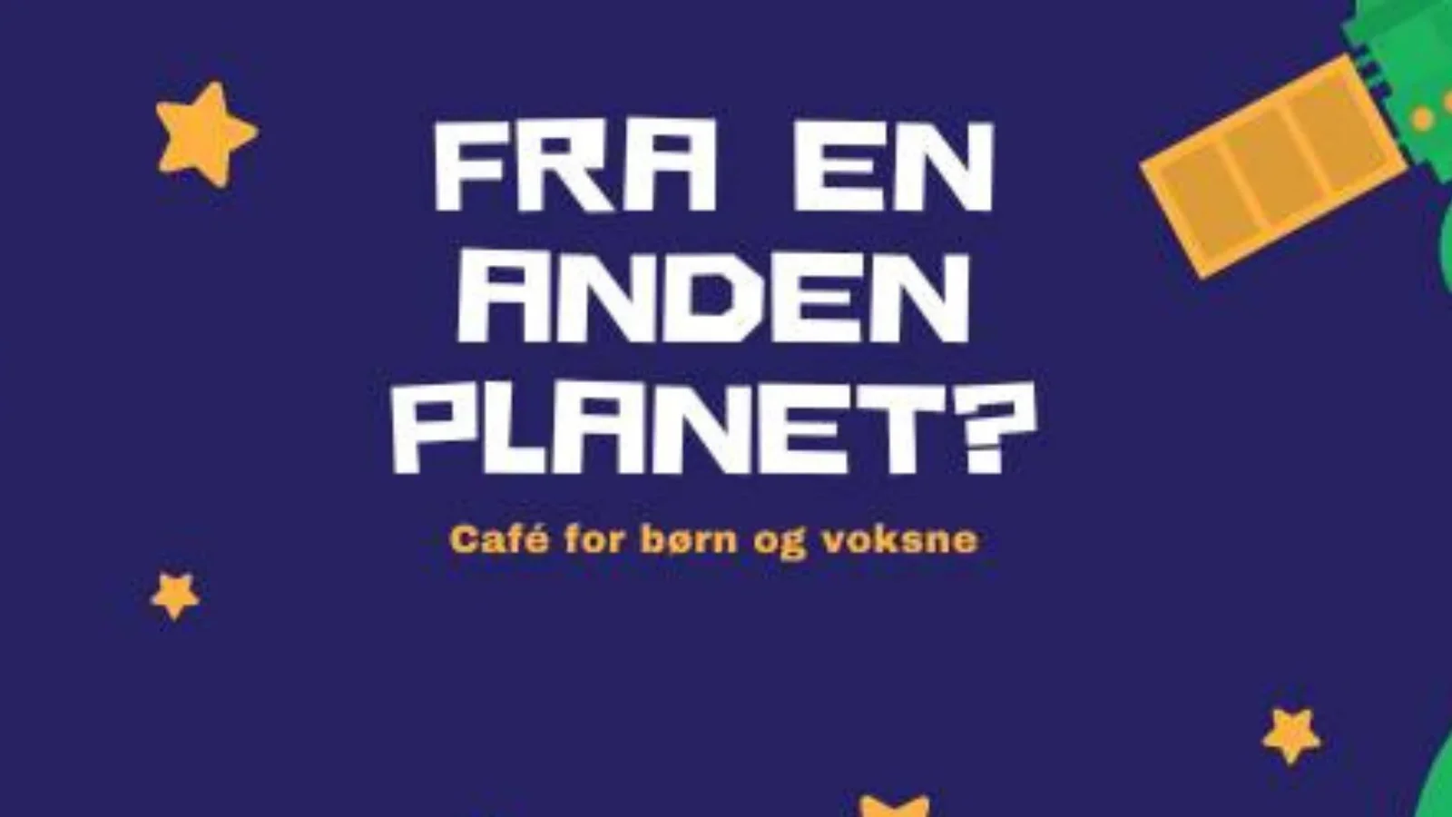 Mengs Univers holder café for børn og voksne