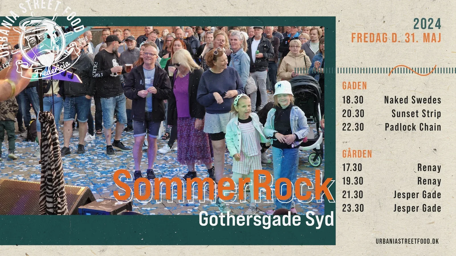 SommerRock hos Urbania Street Food