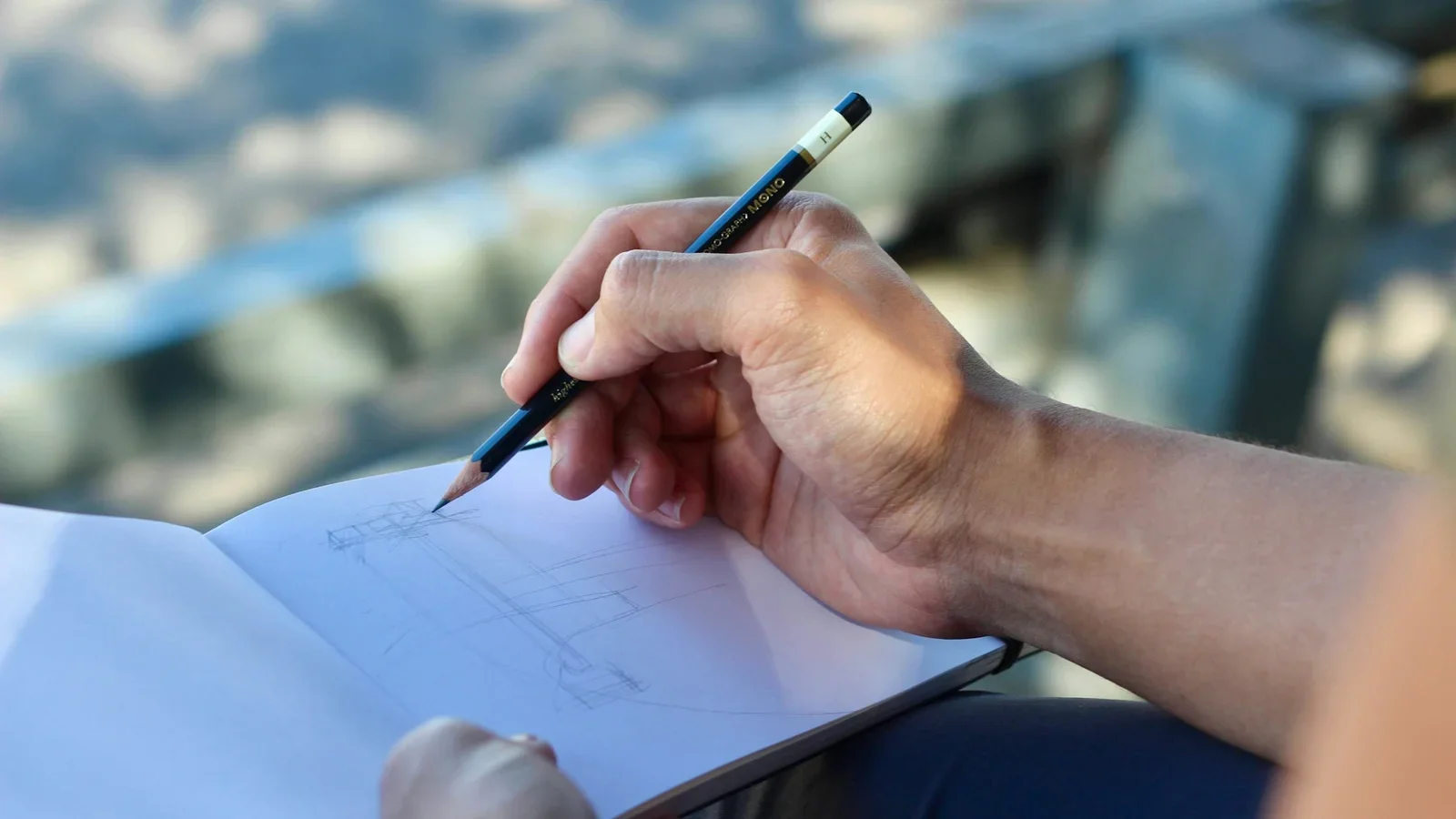 Urban Sketchers til "Late Night" i Middelfart Midtby