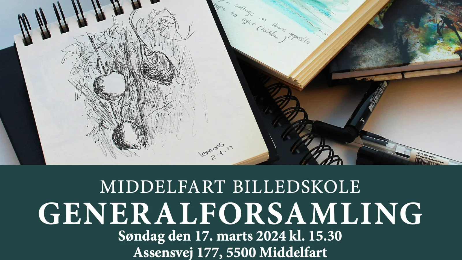 Generalforsamling på Middelfart Billedskole
