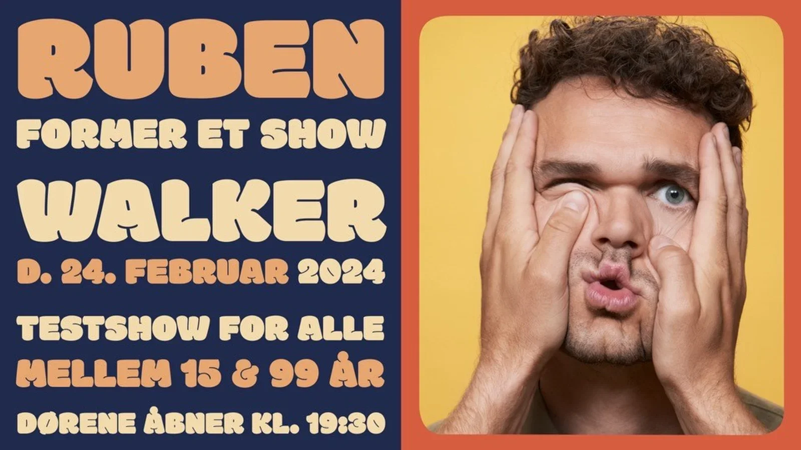 Fuldfart Comedy: Ruben Søltoft former et show