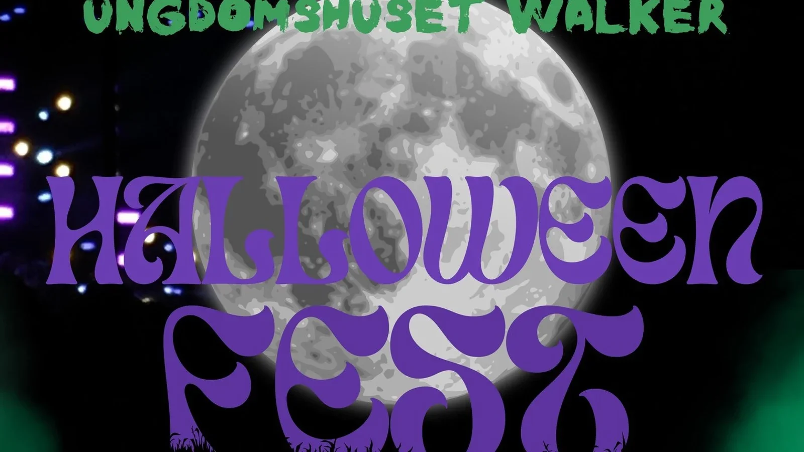 Halloweenfest hos Ungdomshuset Walker