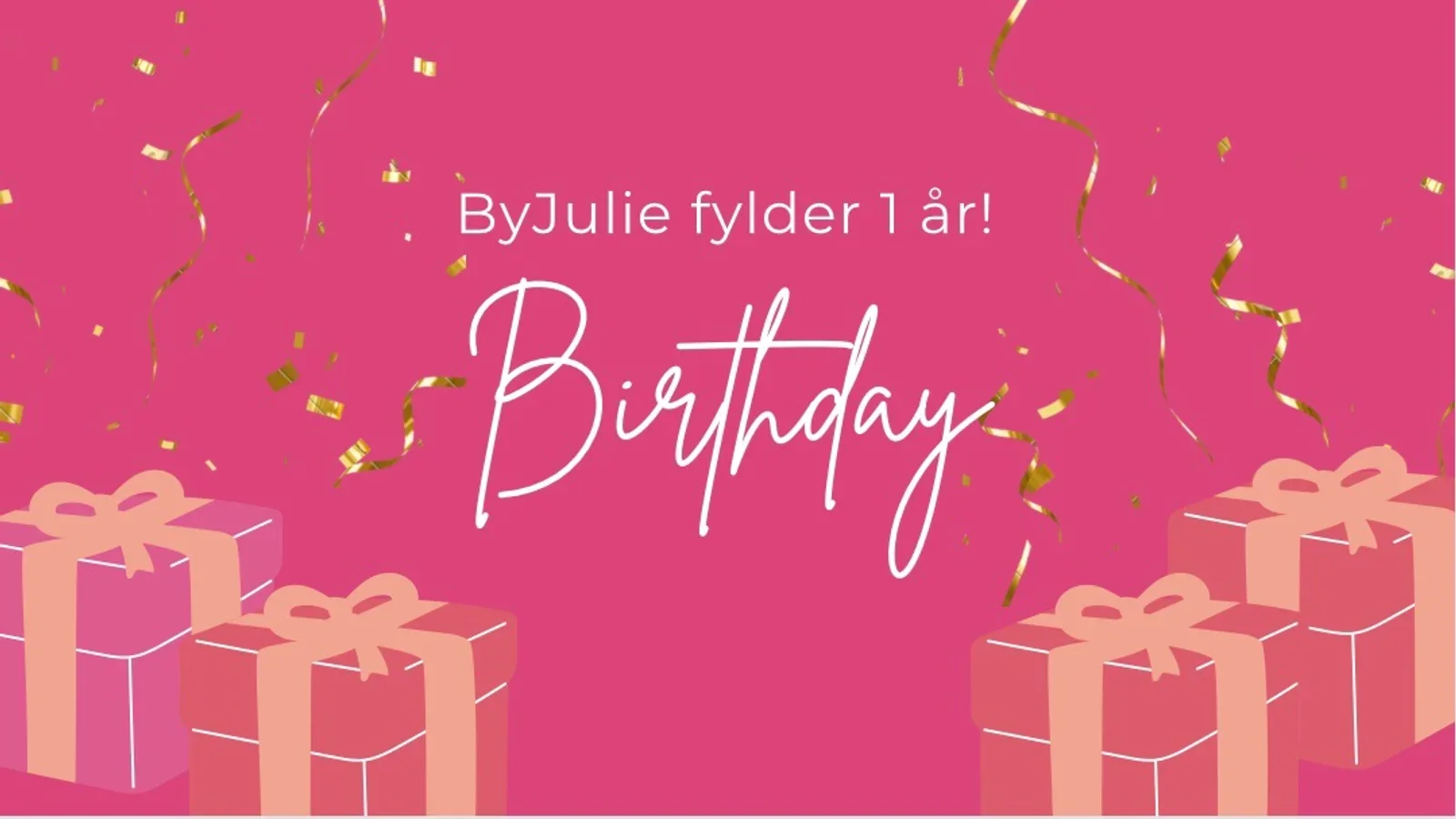 1 års fødselsdagsfest hos ByJulie