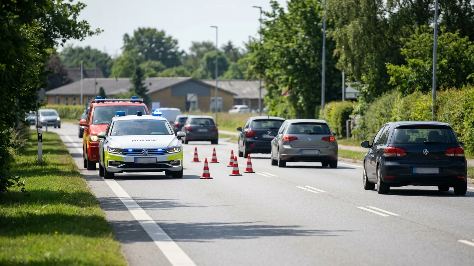 Færdselsuheld skaber trafikale udfordringer i Varde