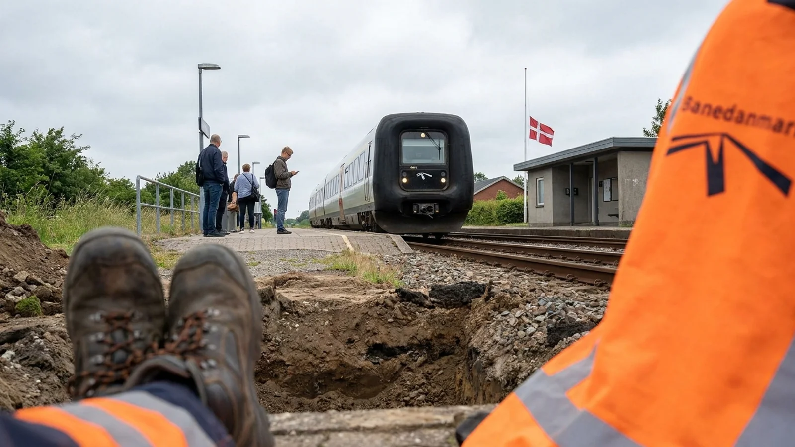 Overgravet kabel skaber store togforsinkelser