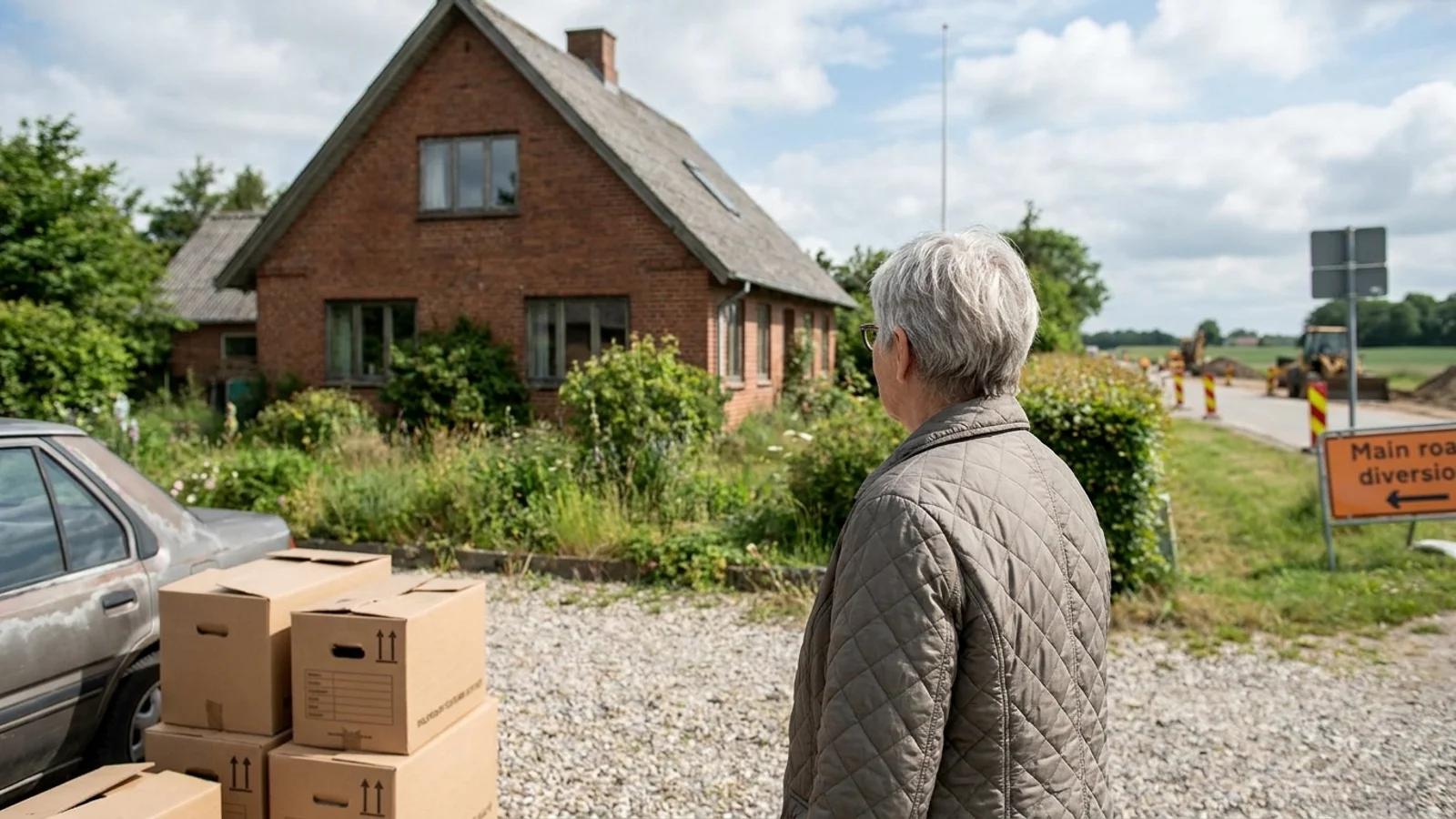 Opsund-beboer må flytte fra sit hjem på grund af vejudvidelse
