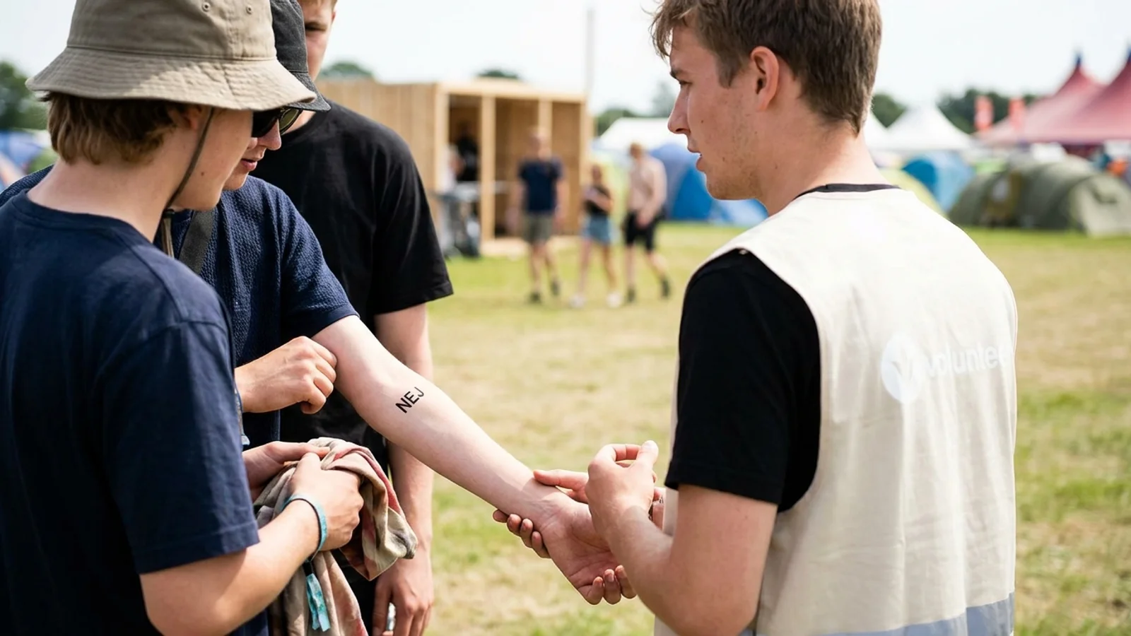 Sundhedsstyrelsen er til stede på Roskilde Festival for at hjælpe unge med at sige ’nej tak’ til stoffer