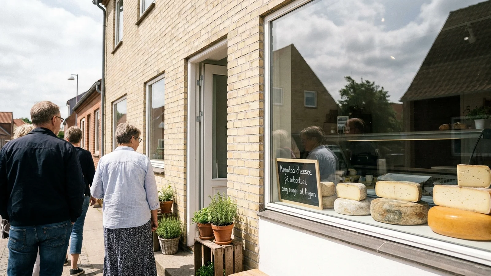 Bornholms Andelsmejeri åbner endelig sin ostebutik Efter forsinkelser