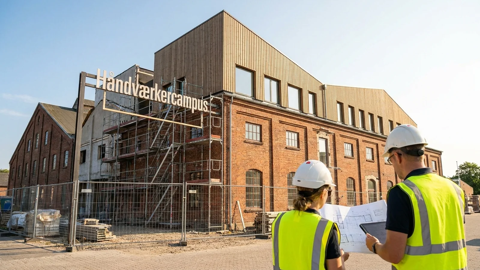 Hovedstadens Håndværkercampus bliver kraftcenter for fremtidens faglærte