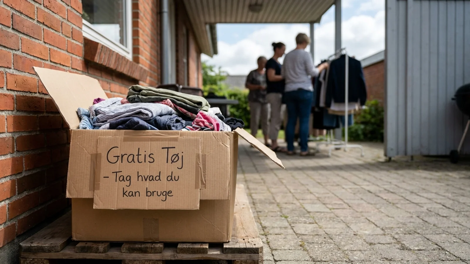 Høje priser på genbrug skaber frustration, men en ny løsning spreder gratis tøj