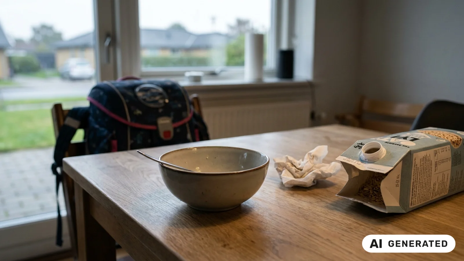 Hvert sjette barn spiser ikke morgenmad