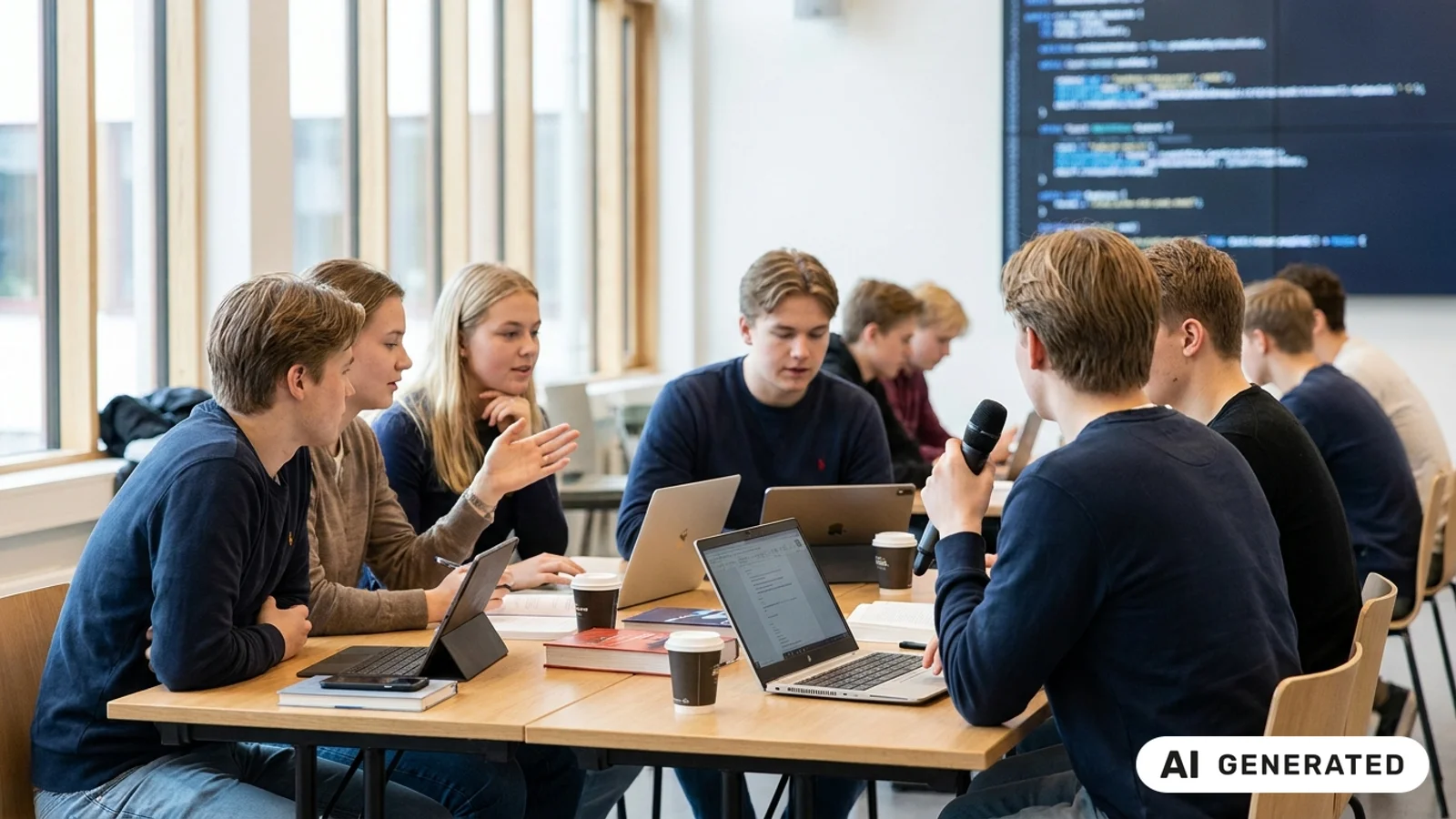 Nu får de unge mikrofonen i samtalen om AI og fremtidens uddannelser