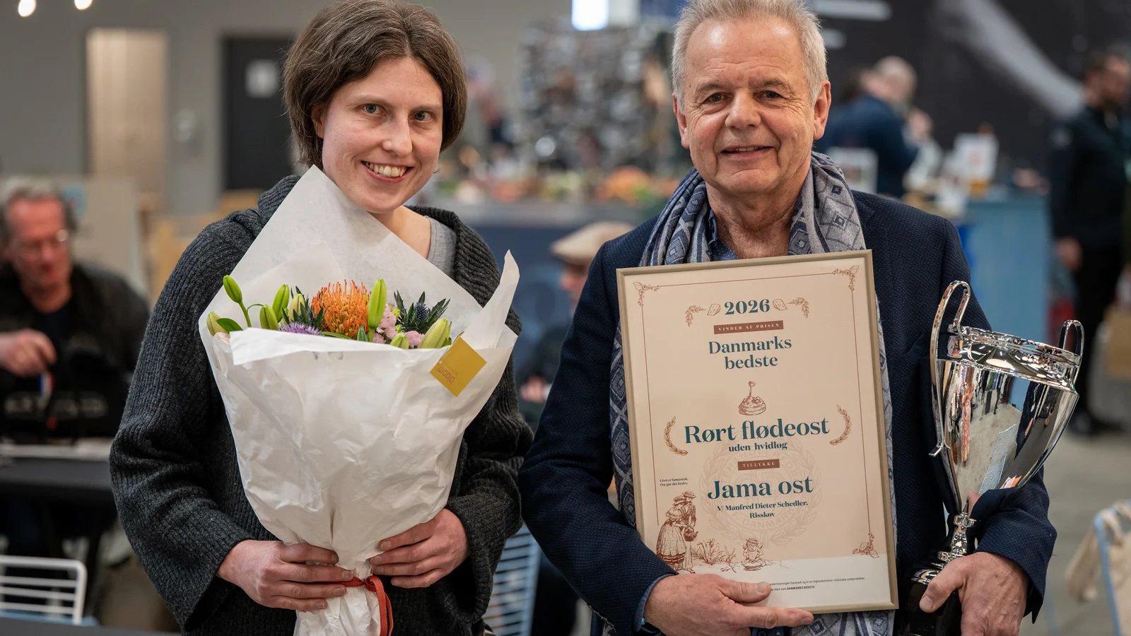 Aarhusiansk ostehandler vinder Danmarks bedste flødeost