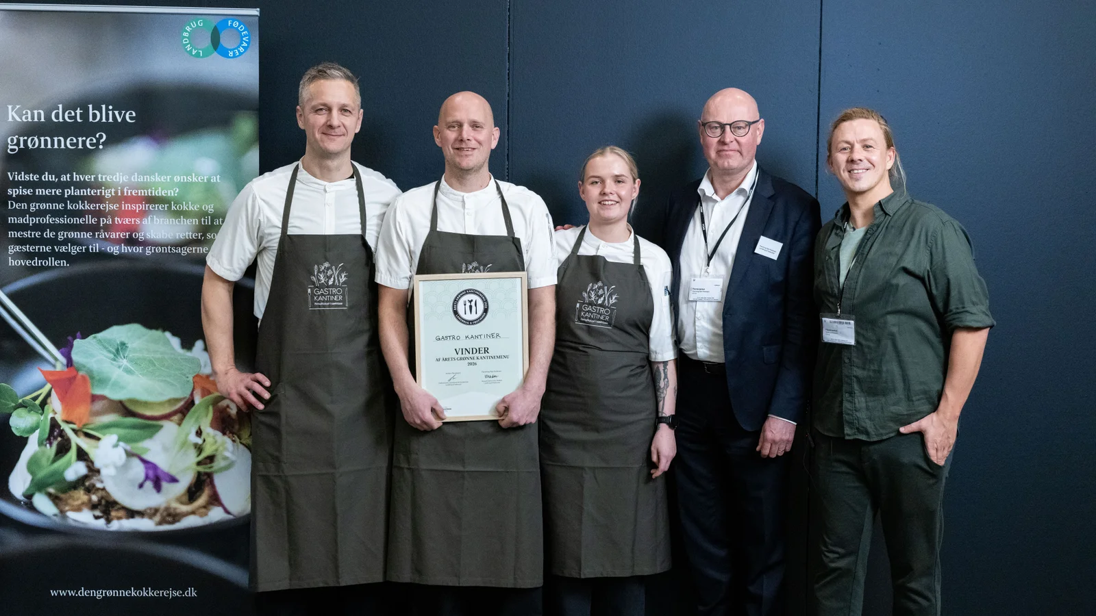 Gastro Kantiner vinder Årets Grønne Kantinemenu 2026