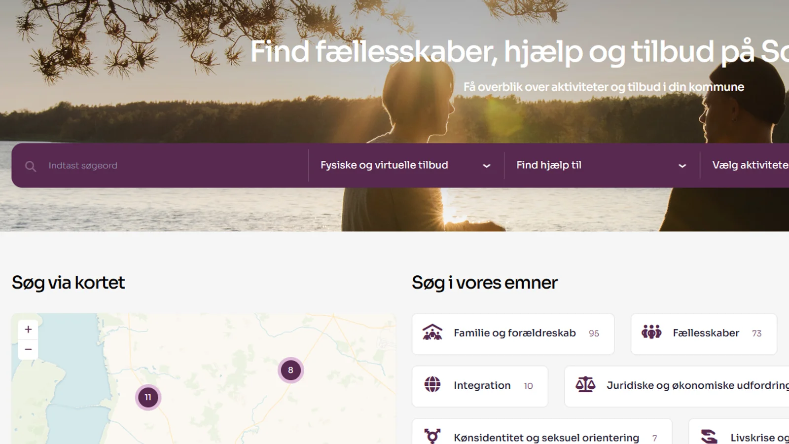 Ny hjemmeside gør det lettere at finde sociale tilbud i Tønder Kommune