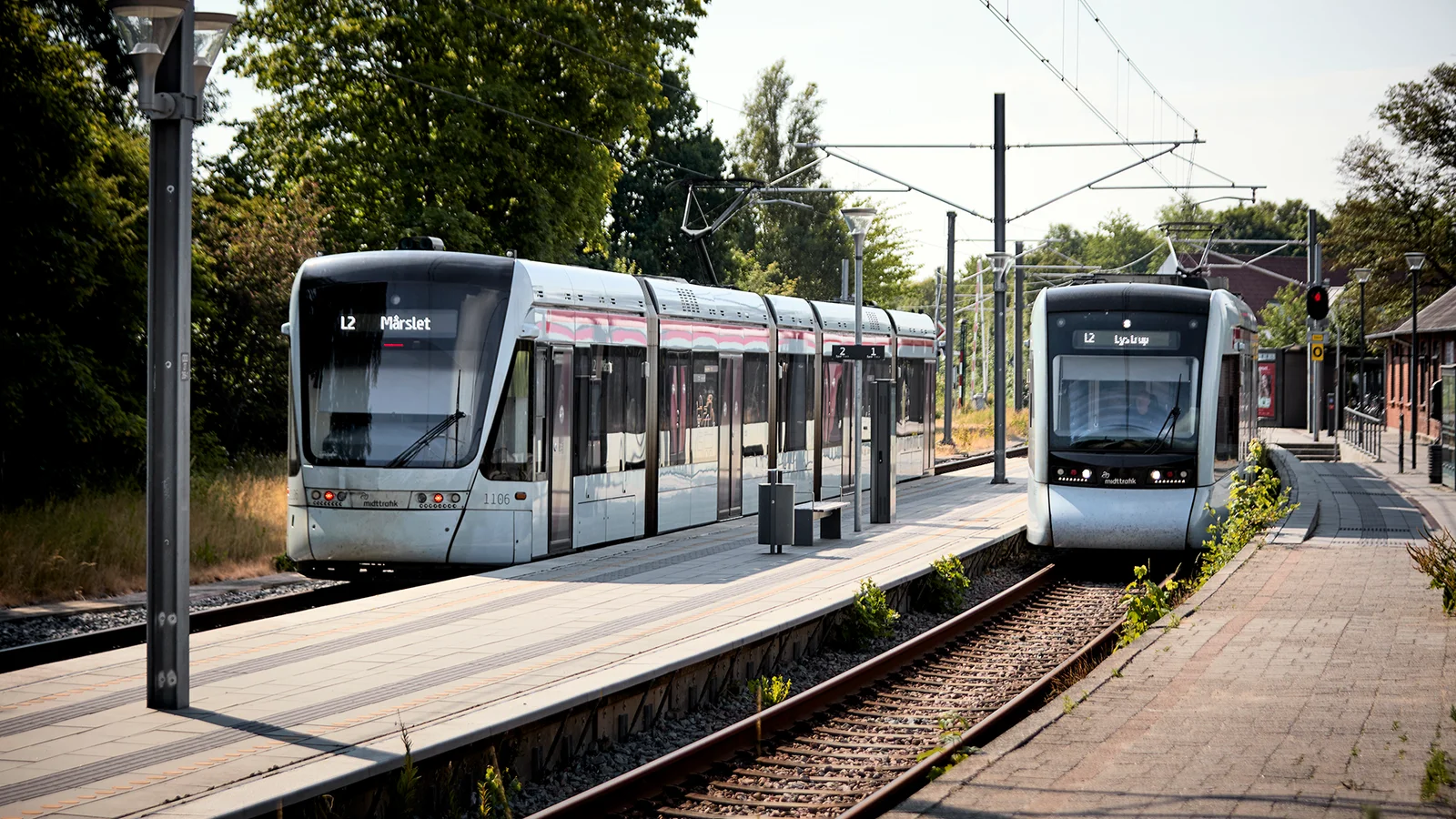 Busser erstatter Letbanen under nedlukning af L2