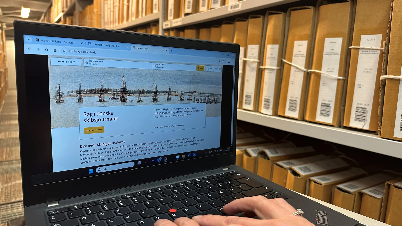 Dyk ned i Havets Arkiv - 300 års danske skibsjournaler er blevet søgbare