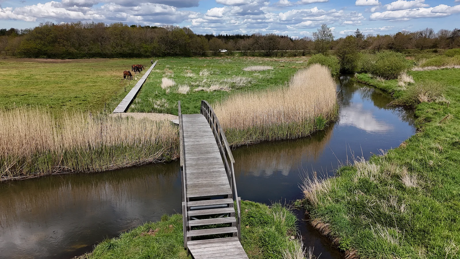Rettelse til udsendt pressemeddelelse. Indvielsen finder sted tirsdag den 19. maj. Nye vandreruter indvies i Brede Ådal
