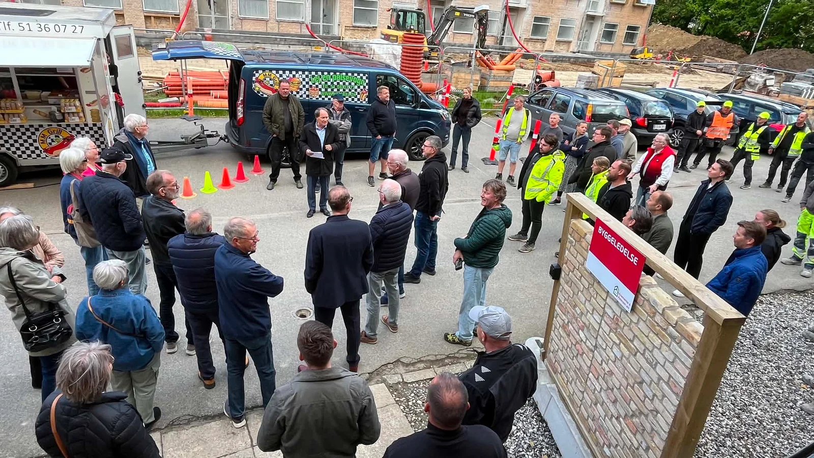 Rejsegilde markerer fremdriften i renoveringen af Rosenparken