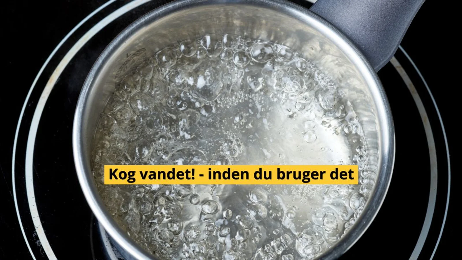 Kog vandet, hvis du får vand fra Kerte og Omegn Vandværk