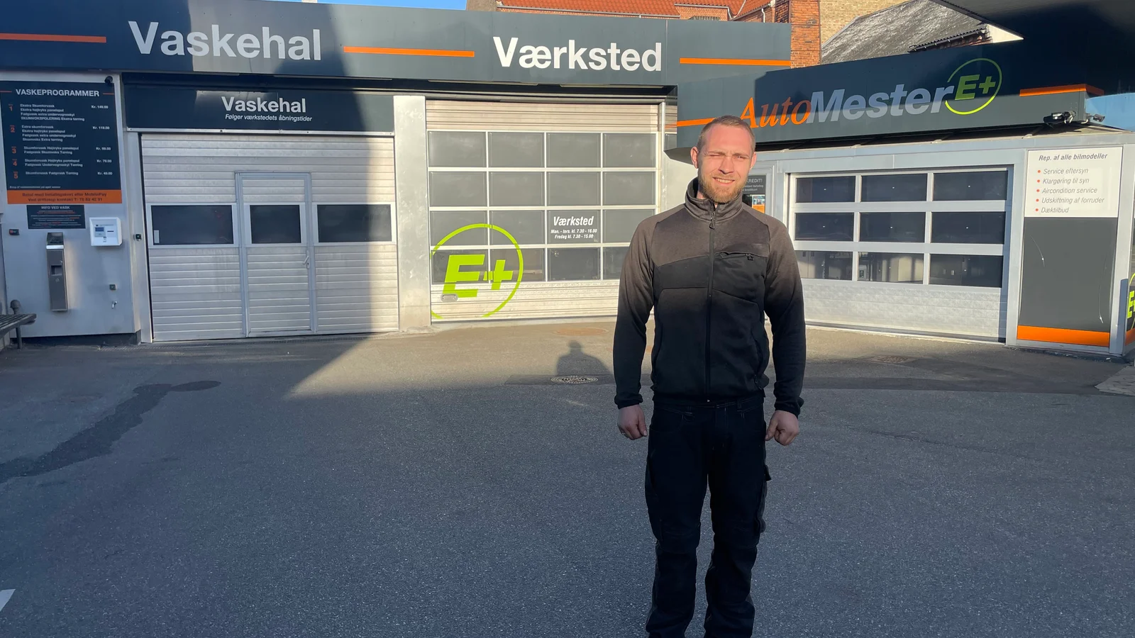 29-årig mekaniker overtager det gamle Auto Ekstra: Har længe været en drøm