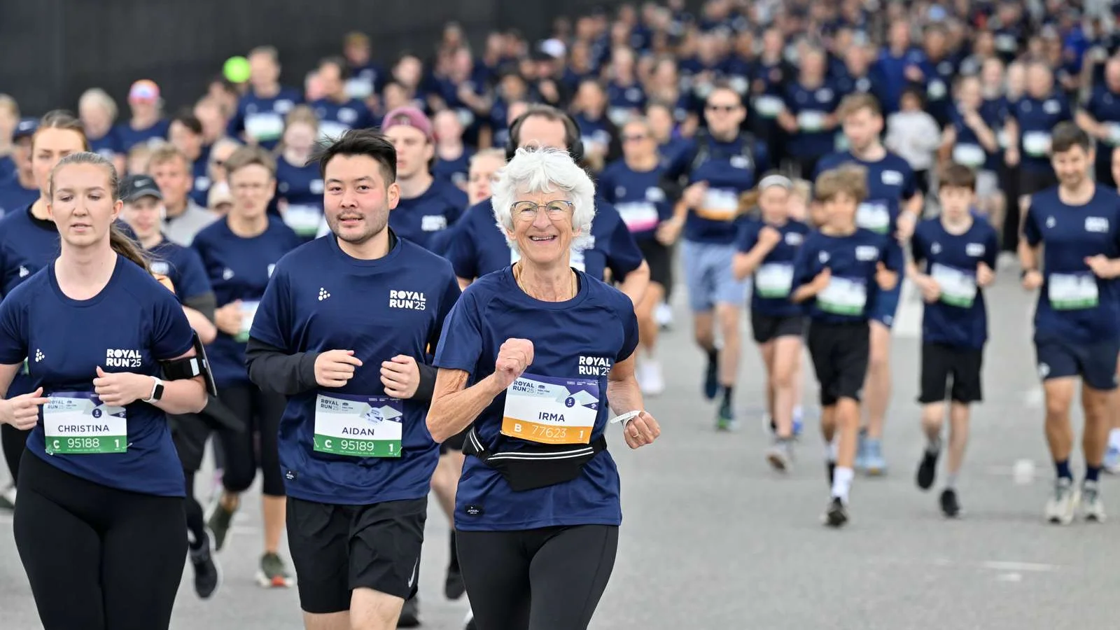 Hovedstaden fyldes af løbere, walkere og heppere til Royal Run 2. pinsedag