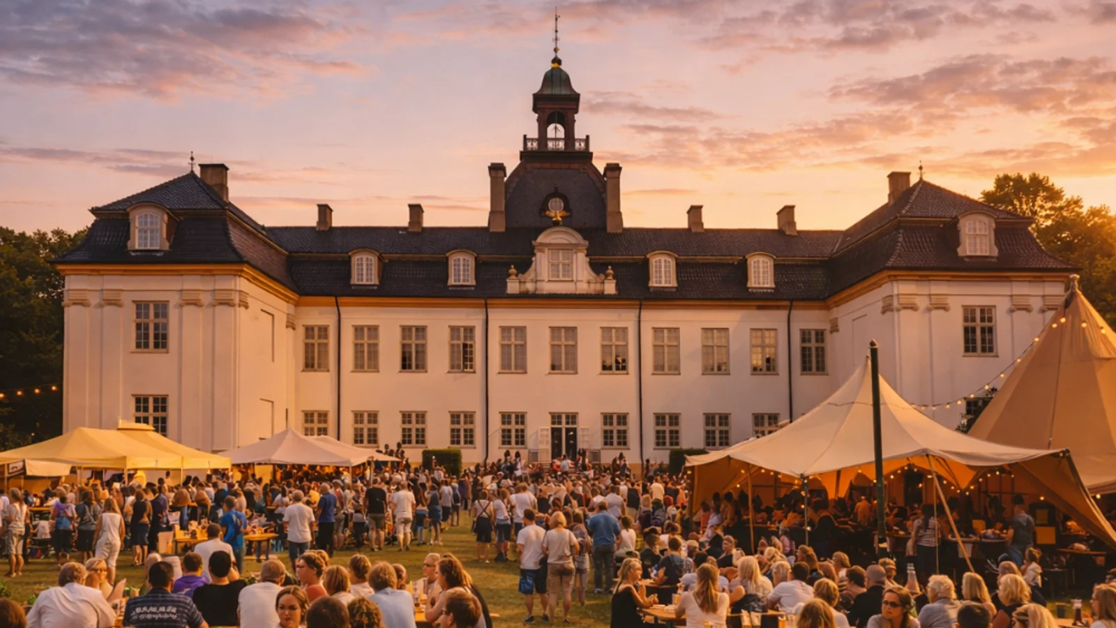 Nyt intimt koncertkoncept ved Charlottenlund Slot forener musik, kultur og Grundlovstalks