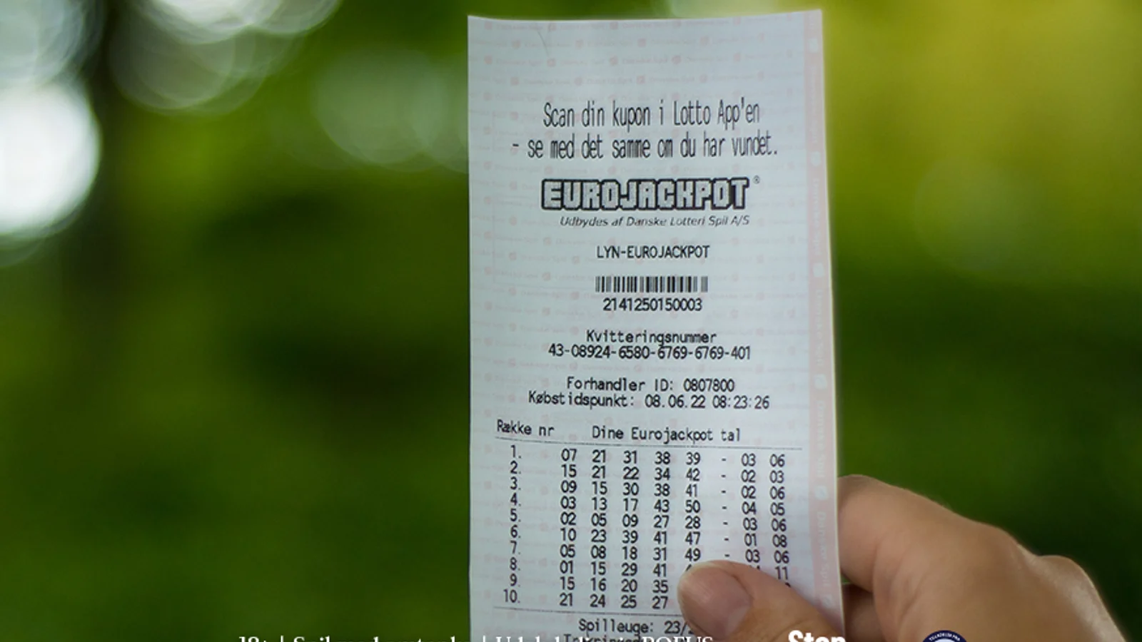 Danskerne sætter historisk Eurojackpot-rekord – og i aften er der vanvittige 750 mio. kr. på spil