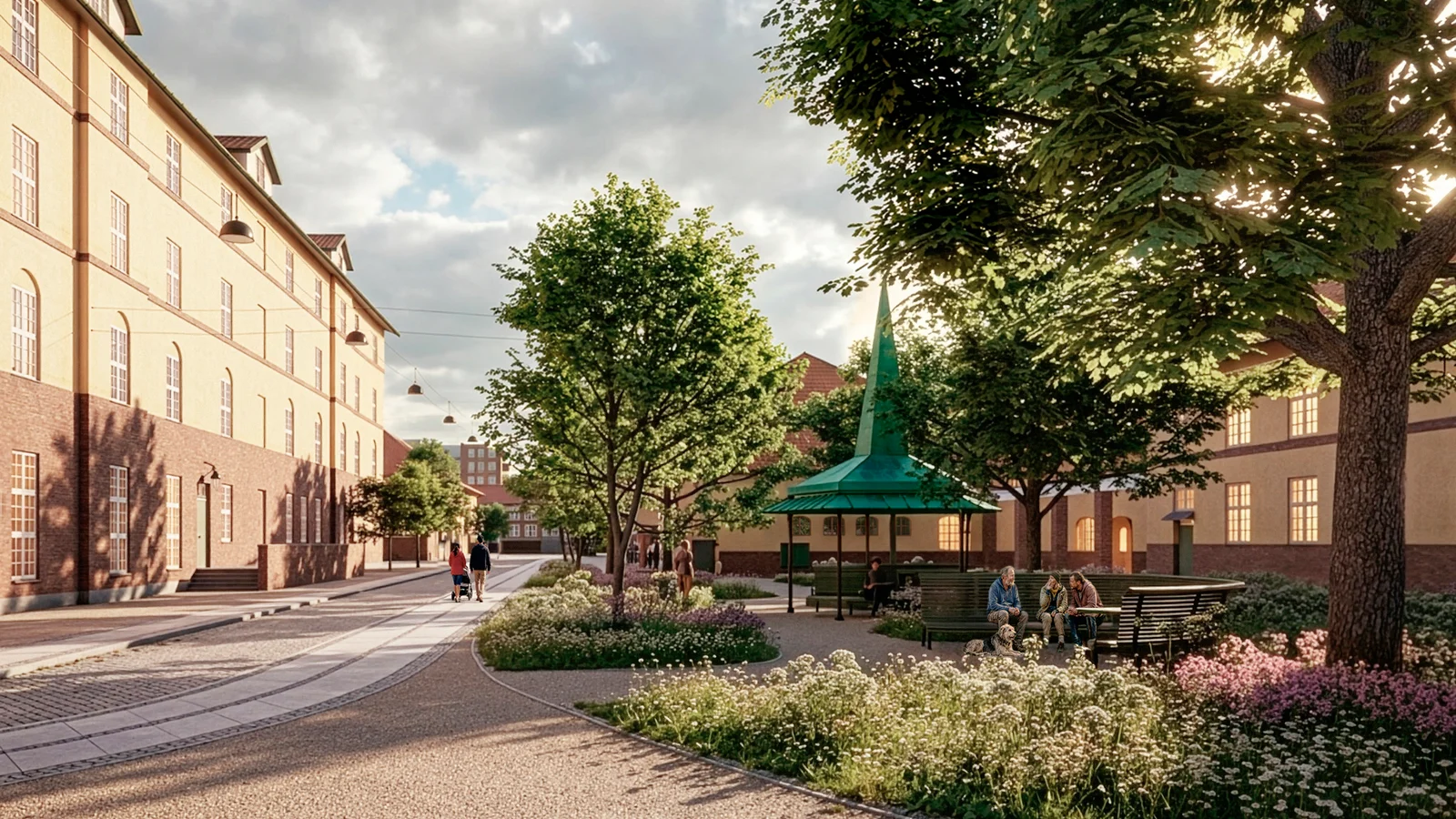 Ny visionsplan skal skabe et mere åbent og grønt Sundholm
