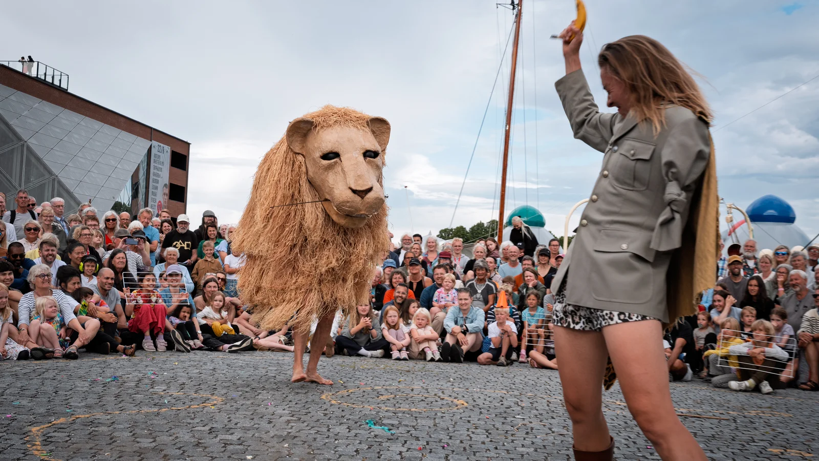 Ny undersøgelse: Gadeteater, udendørs opera og billedkunst på torvet har potentiale til nye kulturmøder