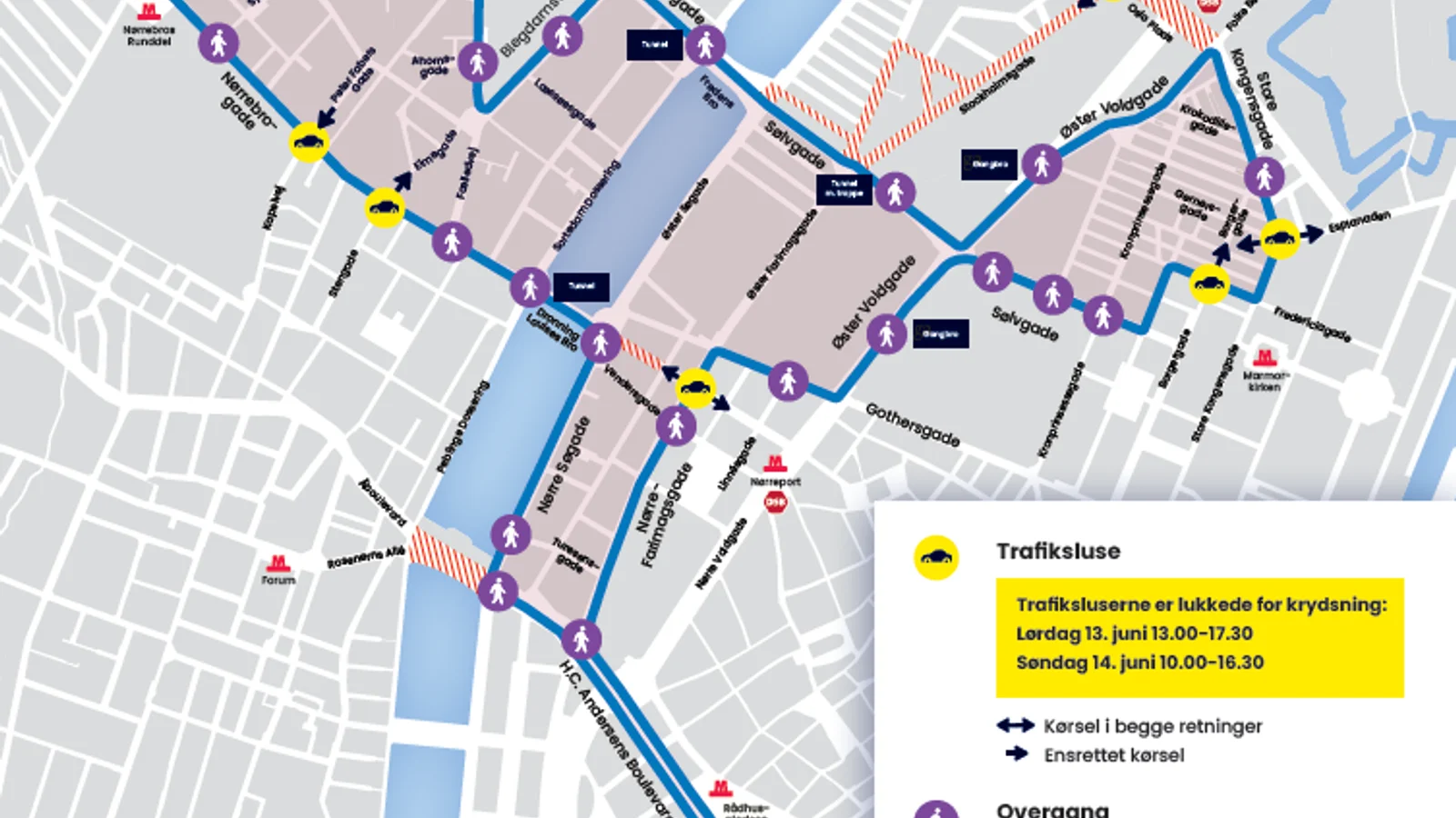 Livlig weekend i byen – lad bilen stå