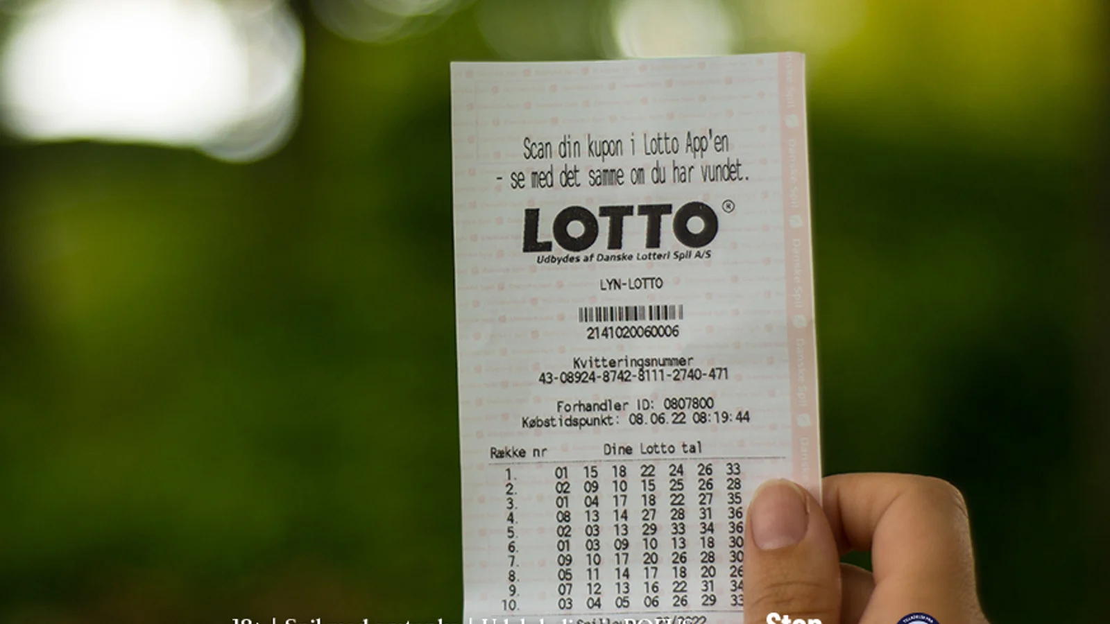 Tid til børn og børnebørn: Kæmpegevinst i Lotto sender fruen på pension