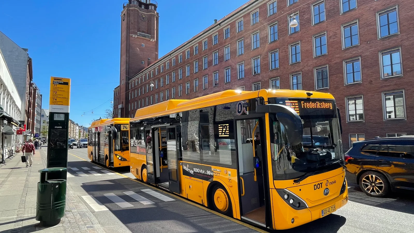 Frederiksbergs tre lokale buslinjer bliver gratis