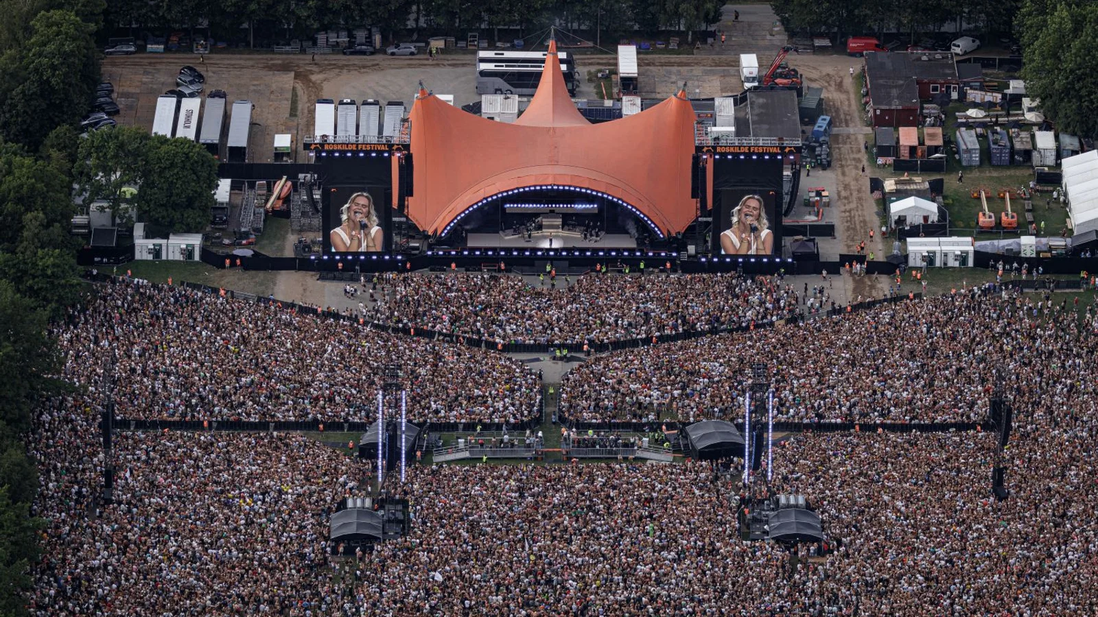 Roskilde Festival giver trængsel på vejene