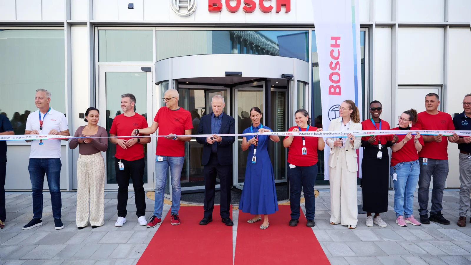 Bosch indviede i dag sit nye hovedkontor i Ballerup