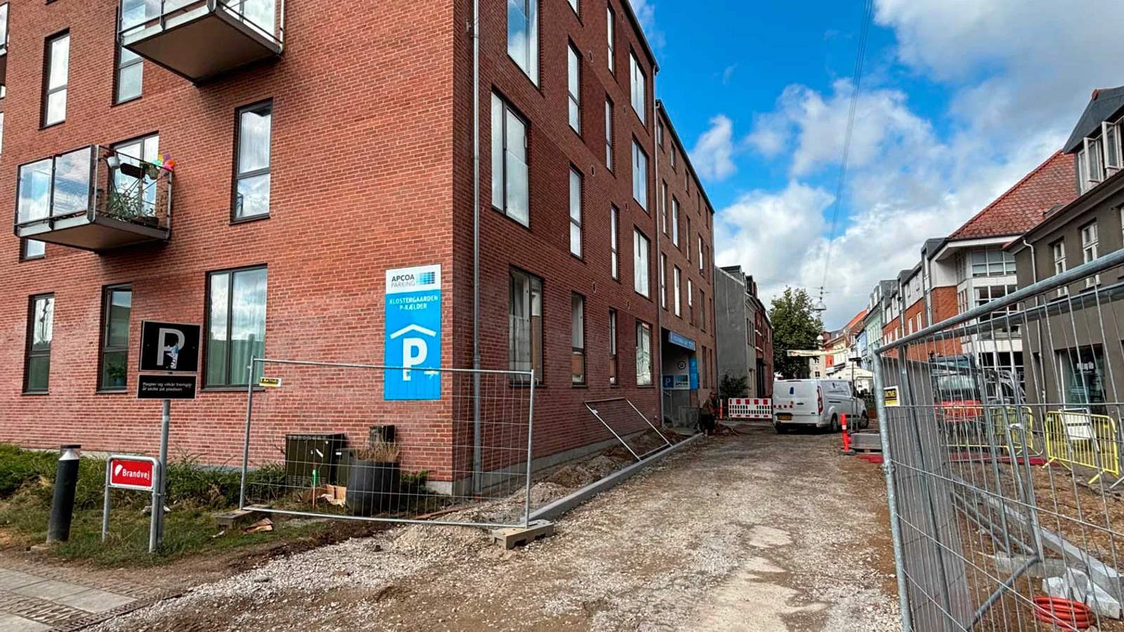 Sidste del af Klostergade får ny belægning – trafikken påvirkes