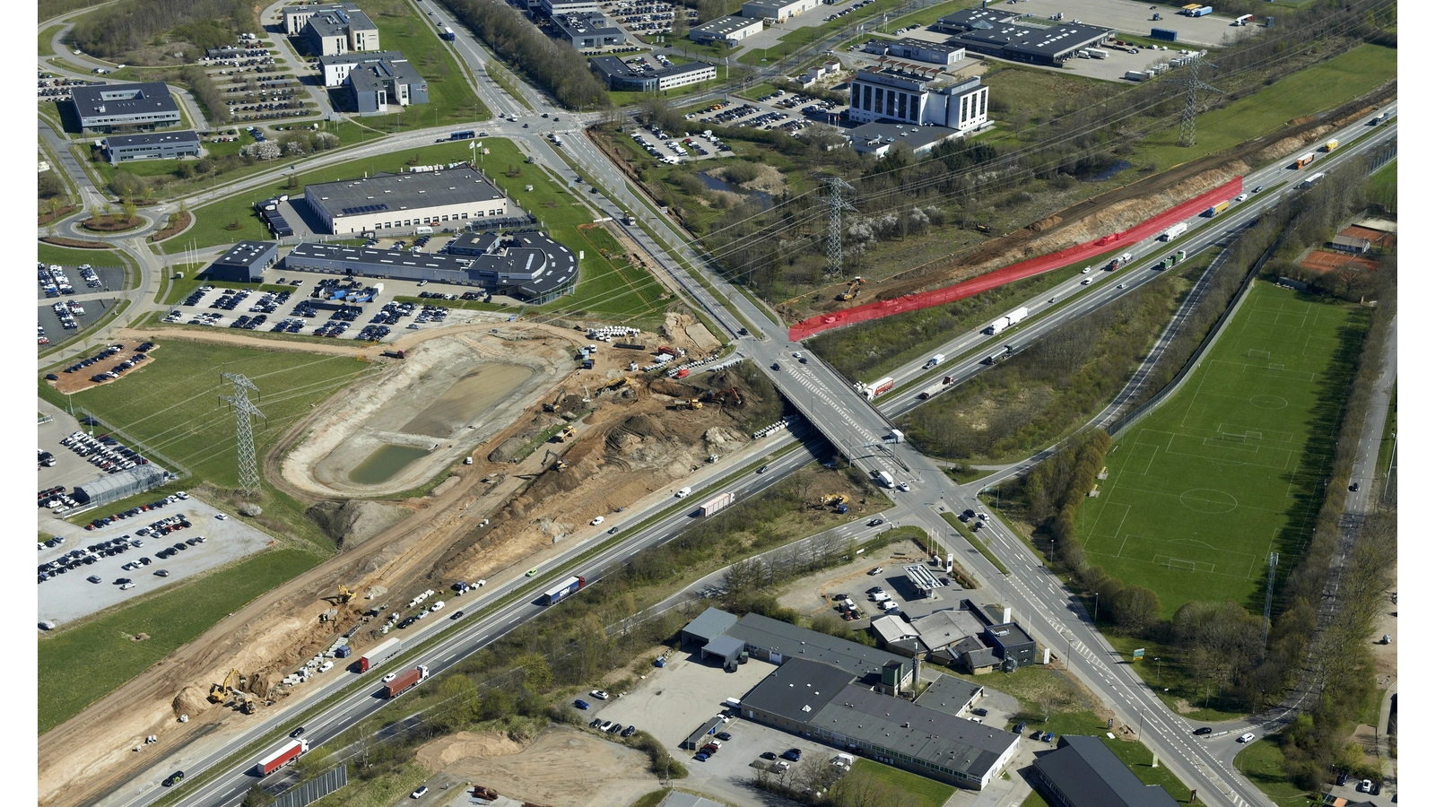 Frakørsel på Sønderjyske Motorvej spærres ved Bramdrupdam