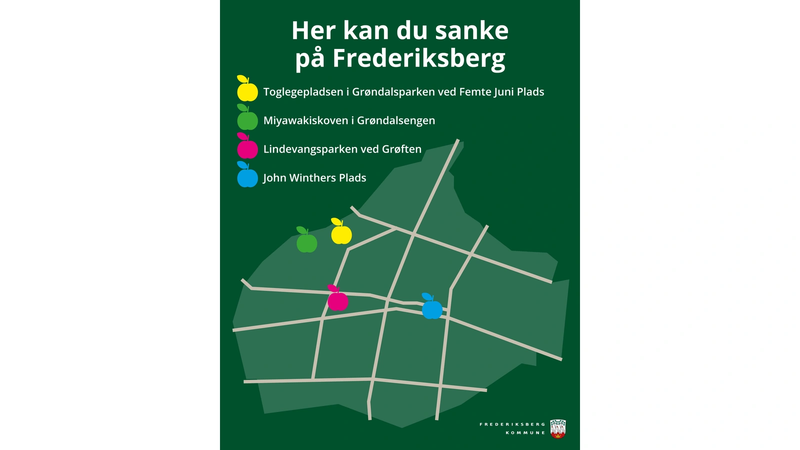 Her kan du sanke på Frederiksberg