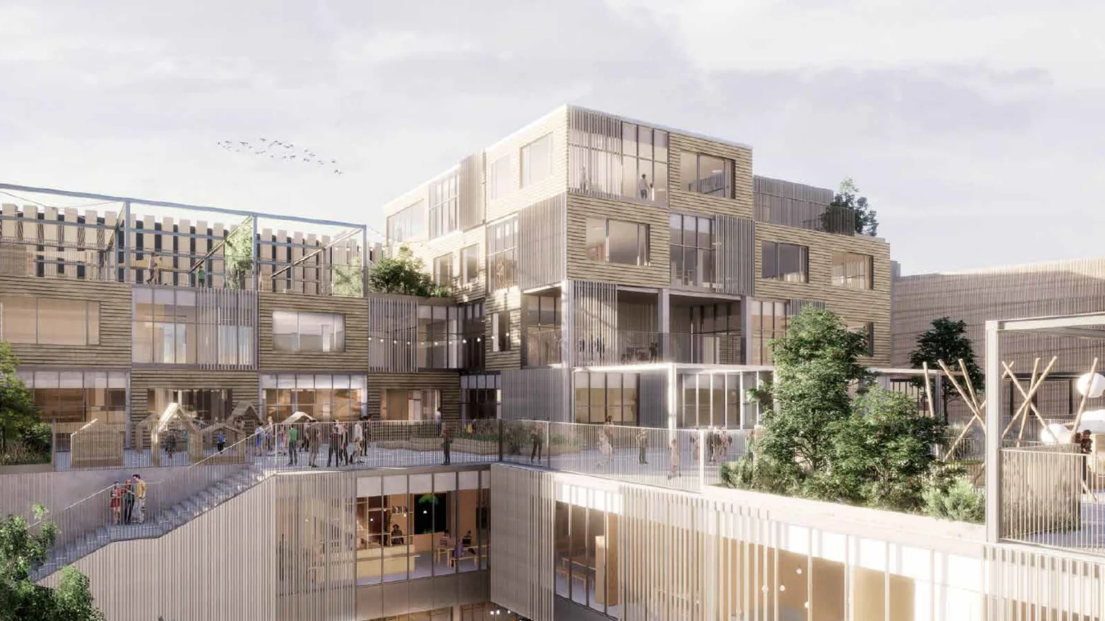 Klar til skolestart: Skole i Ørestad glæder sig til at rykke i helt nye rammer til oktober
