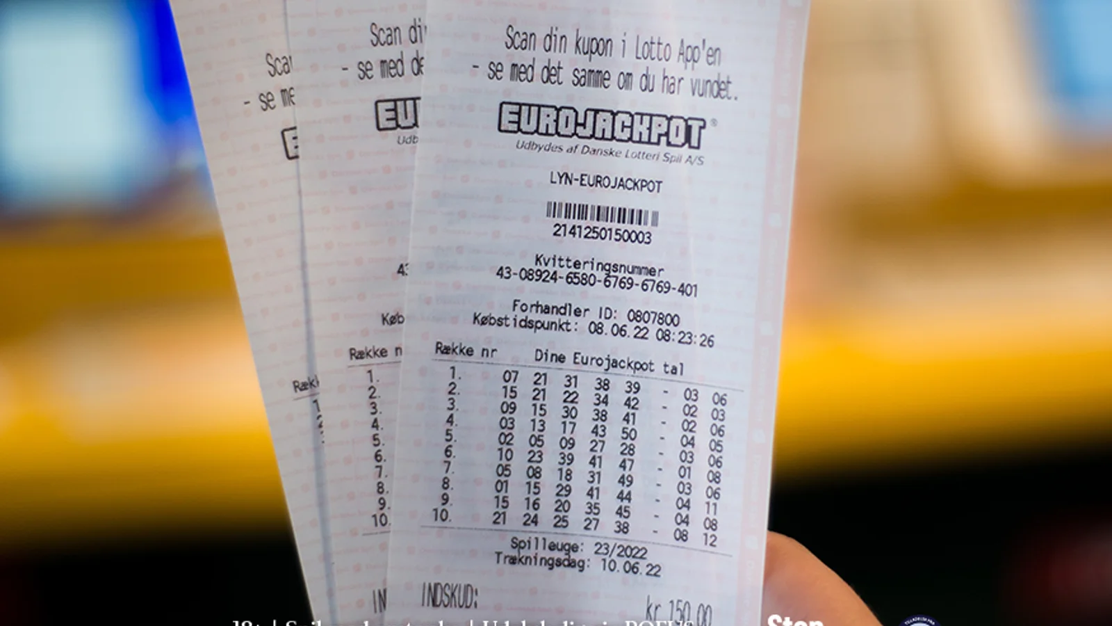 Forrygende fredag: To danskere mangemillionærer på Eurojackpot