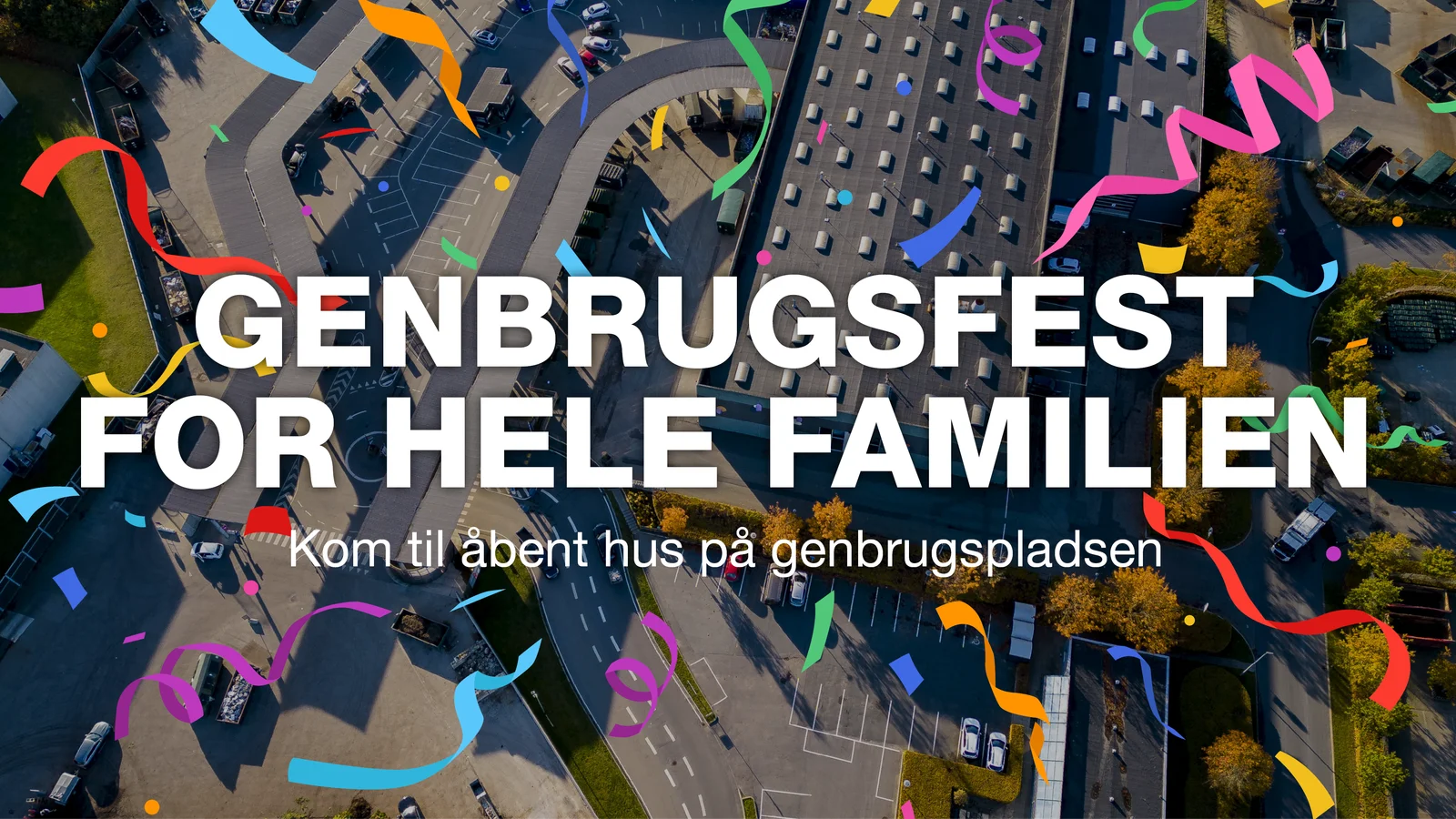 Hop op i skraldebilen til gratis genbrugsfest