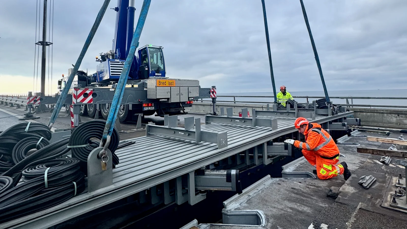 Øresundsbron udskifter to ekspansionsfuger