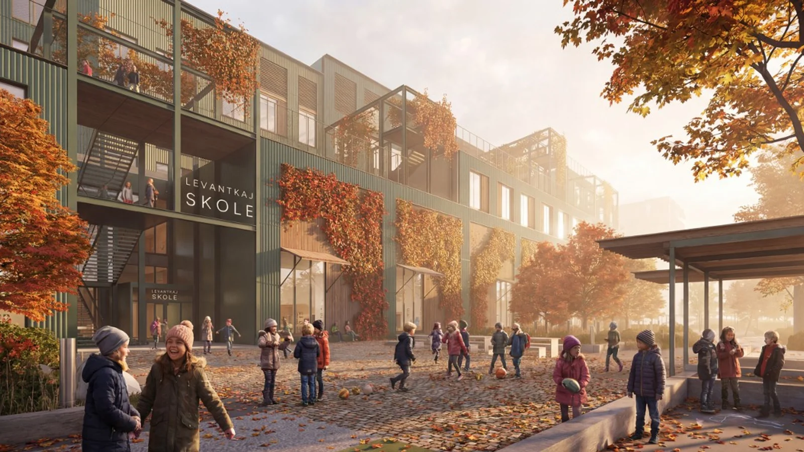 Ny folkeskole i Nordhavn: Elever får udsigt til fugleø og stor idrætshal