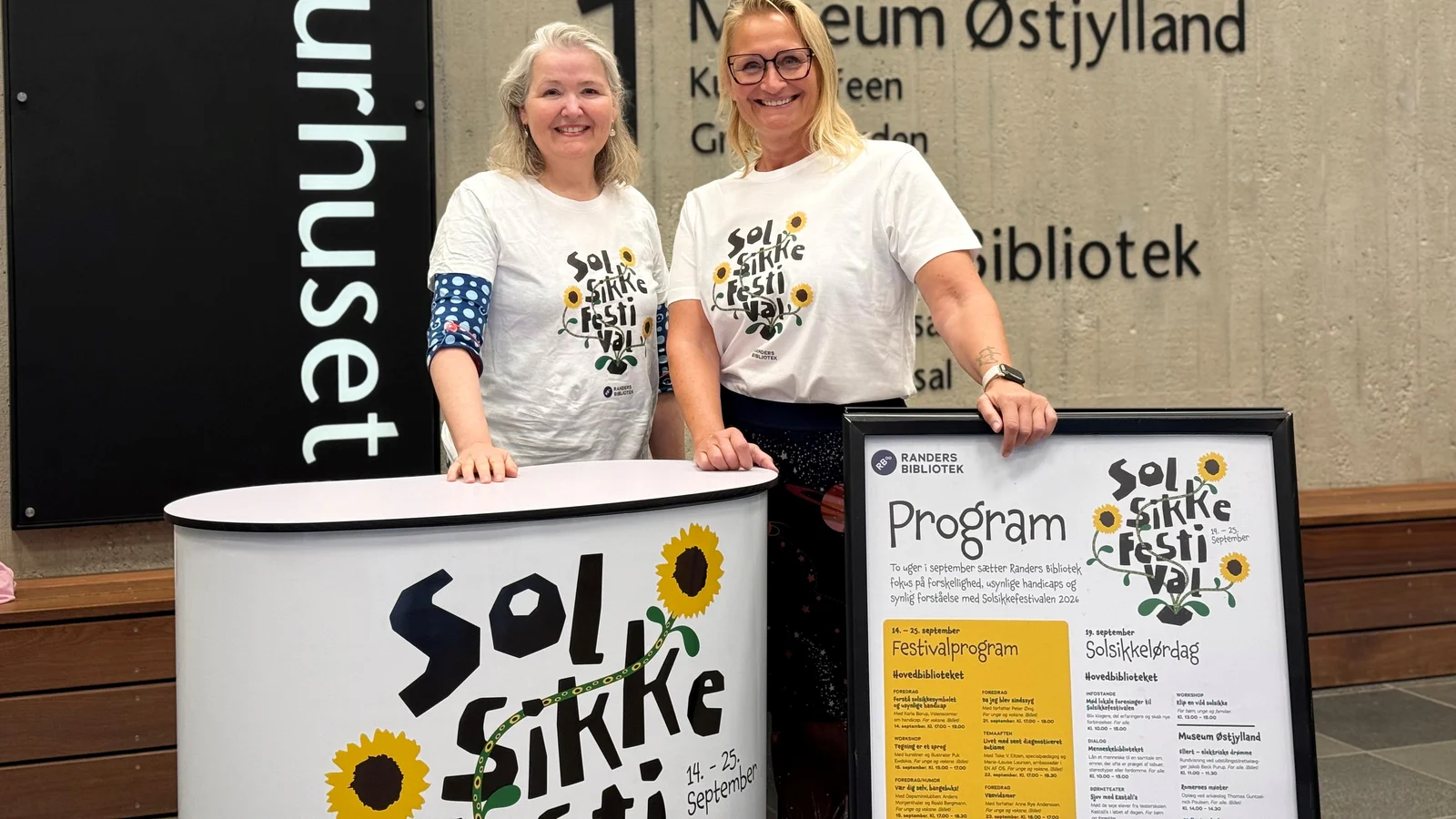 Solsikkefestival på Randers Bibliotek: Her er plads til alle