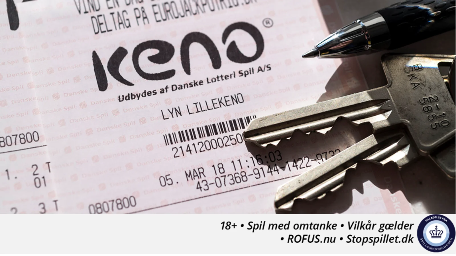 Vinder i Keno og opretter ’festfond’ for familien