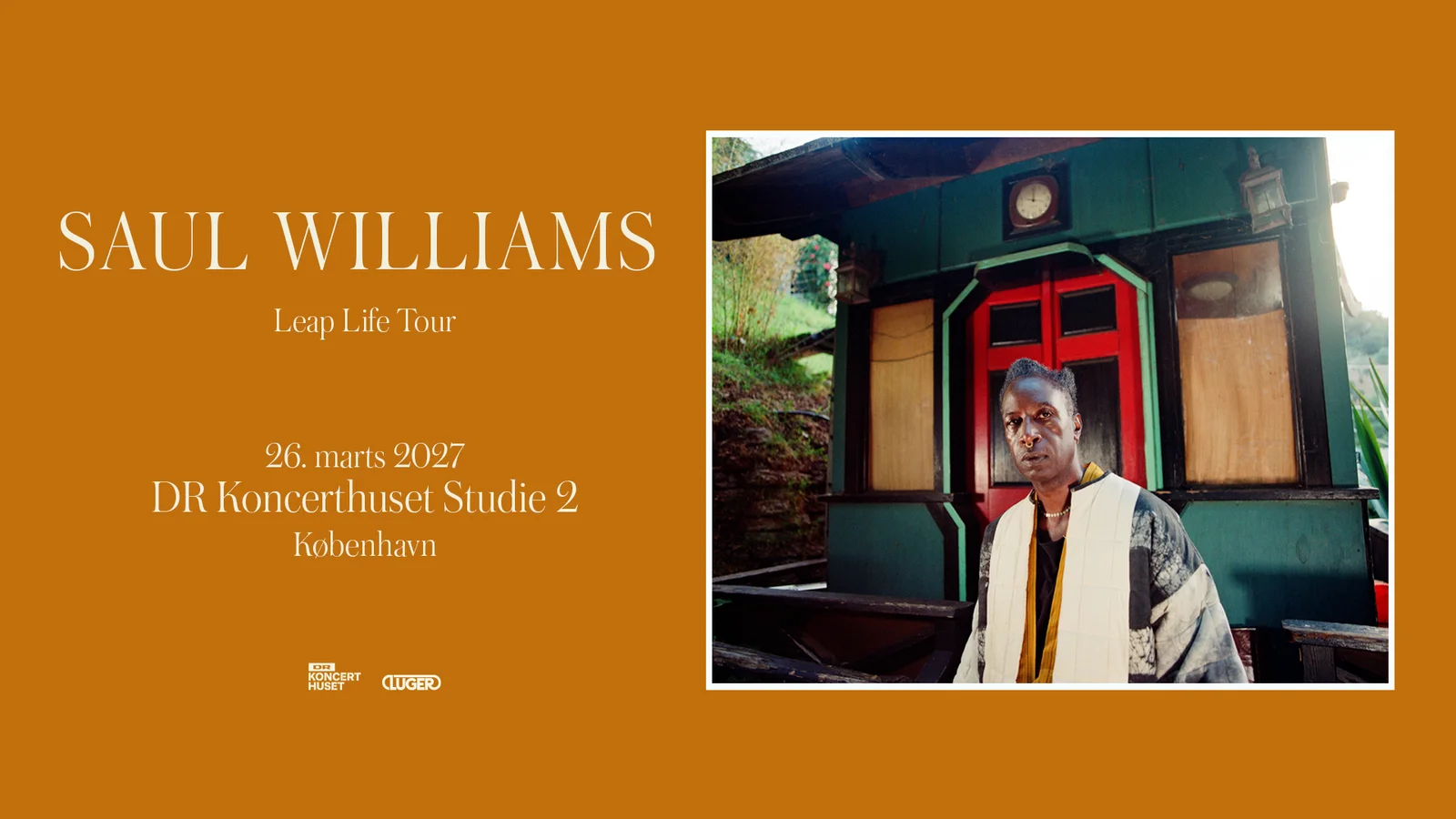 Saul Williams indtager Studie 2 med nyt album og grænsesøgende liveunivers