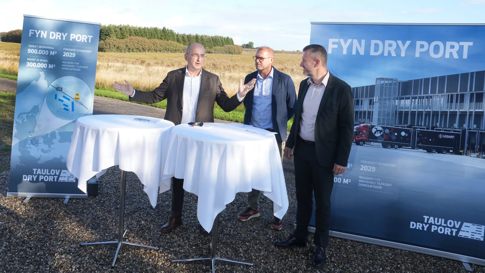 Opstarten af en ny Dry Port på Vestfyn er sat i gang