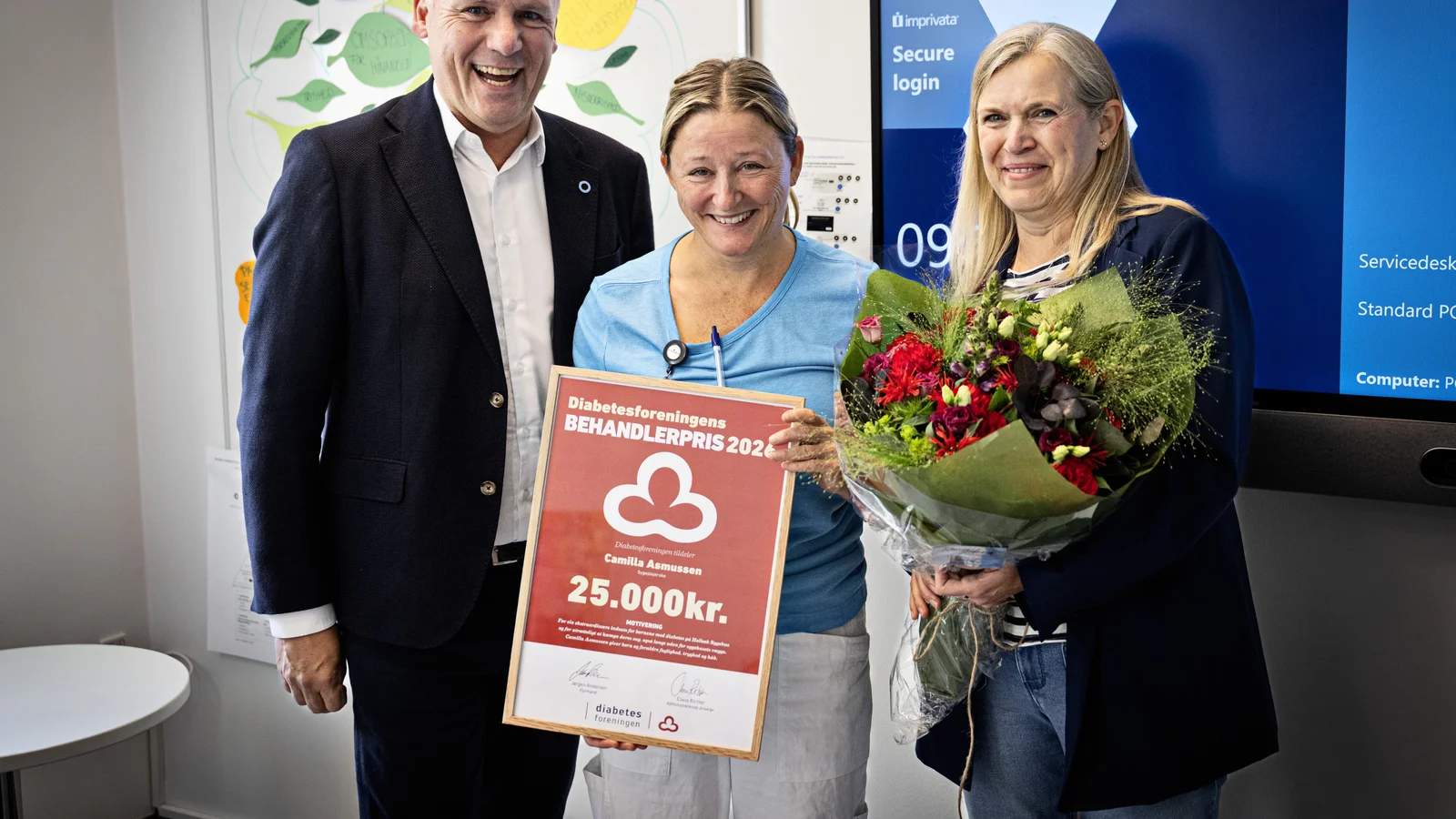 Hun gør en ekstra indsats for børn med diabetes: Camilla vinder Årets Behandlerpris