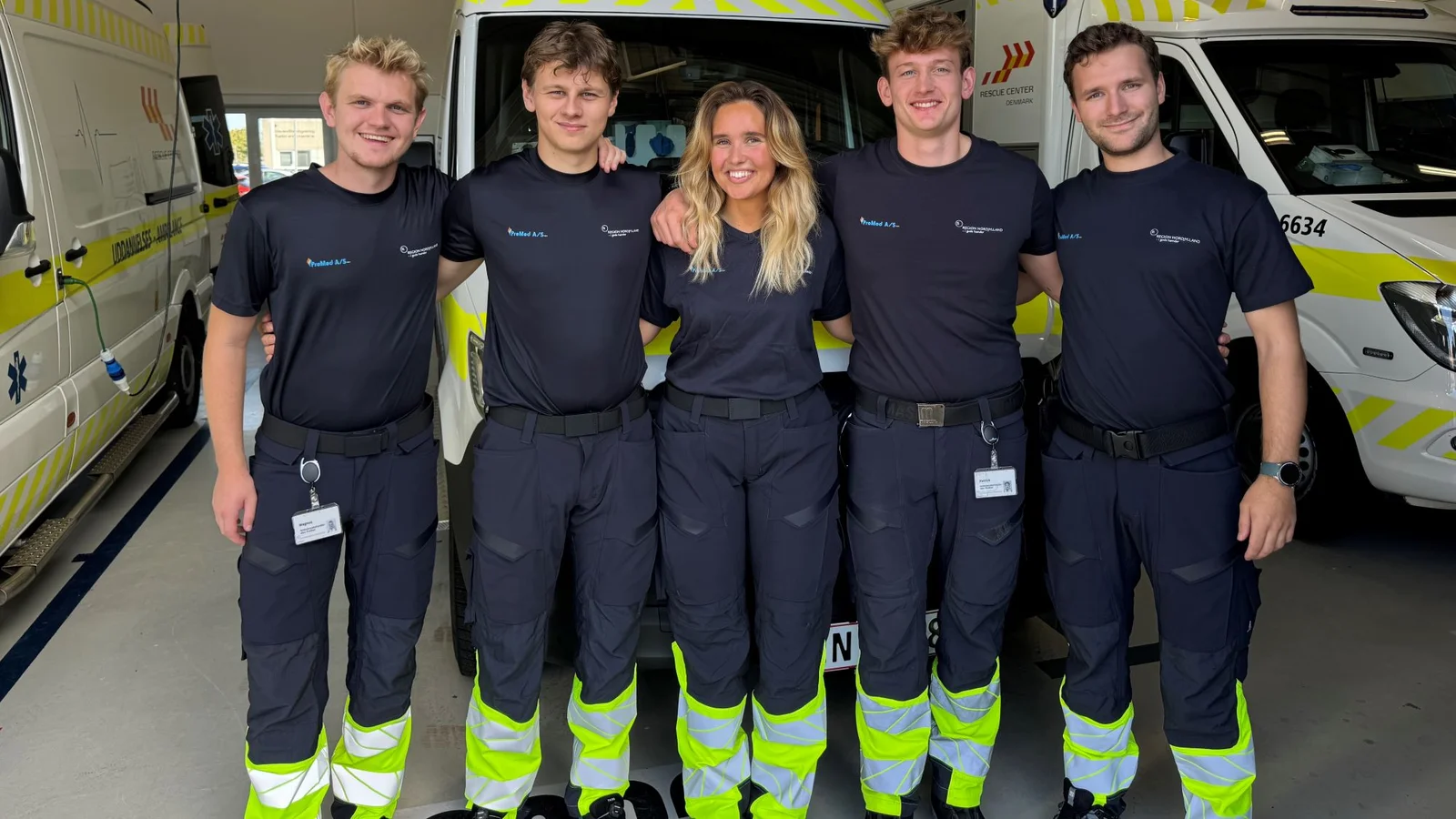 Fem nye ambulancebehandlerelever er startet hos PreMed
